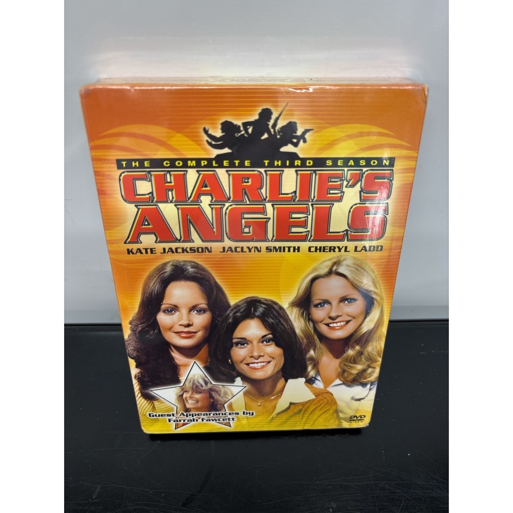 Charlie's Angels - Complete‎ Third Season - Kate Jackson, Cheryl Ladd 6 DVDs NEW